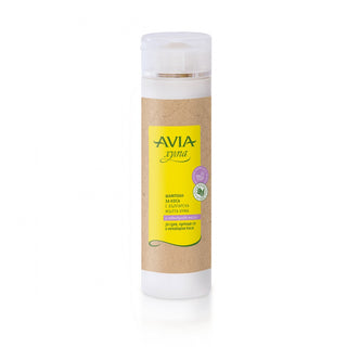 Шампоан с жълта хума и лавандулово масло за суха коса AVIA, 250 мл.