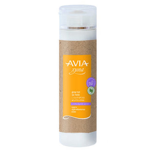 Душ гел с жълта хума и лавандулово масло за нормална и суха кожа AVIA, 250 мл.