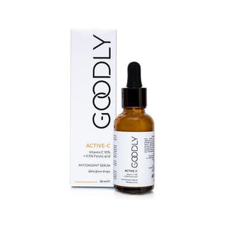 ACTIVE-C интензивен озаряващ серум с Витамин C, GOODLY, 30 ml