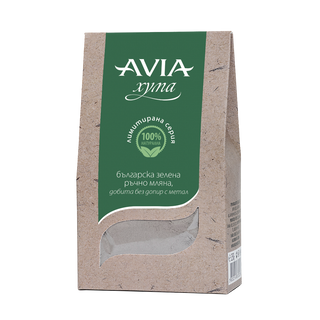 AVIA 100% натурална БЪЛГАРСКА зелена хума на прах. ЛИМИТИРАНА СЕРИЯ