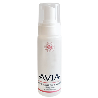 AVIA 100% Натурална почистваща Пяна за Лице за суха и нормална кожа