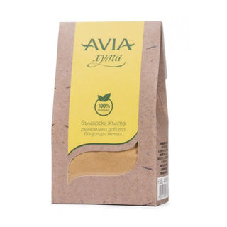 Жълта 100% Натурална хума на прах, 250 гр. AVIA