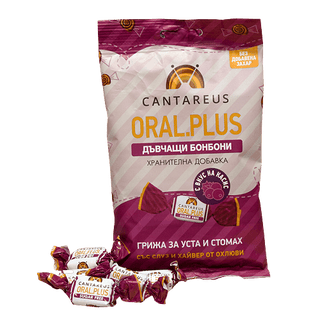 CANTAREUS Oral.Plus дъвчащи бонбони, 13 бр.
