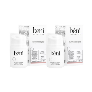 2 броя DERM SMOOTH по-добър от ботокс серум срещу мимически бръчки bѐni, 30 мл.