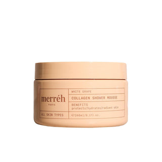 Душ мус с колаген WHITE GRAPE merréh paris, 240 мл.