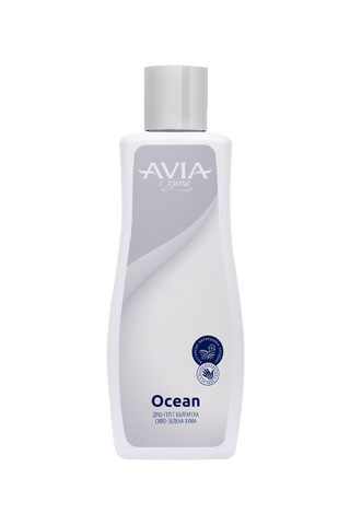 Душ гел със Сиво-Зелена хума AVIA Ocean, 200 мл.