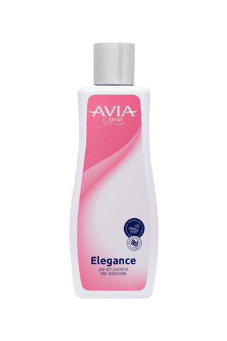 Душ гел със Сиво-Зелена хума Elegance AVIA, 200 мл.