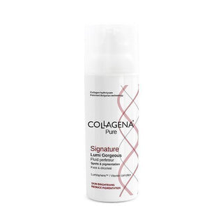 Lumi Gorgeous крем-флуид за изравняване на тена с минерална слънцезащита SPF 50 COLLAGENA Pure, 50 мл.