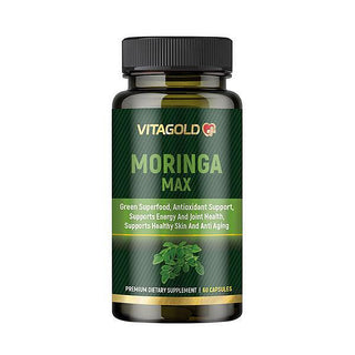 Moringa (Моринга) Макс – Суперхрана за имунитет, метаболизъм, кръвна захар, анти-ейдж, 60 капсули