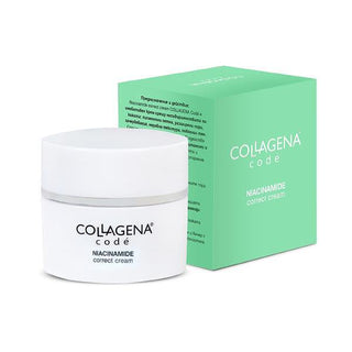 NIACINAMIDE correct cream крем срещу пигментни петна и несъвършенства по кожата, COLLAGENA Codé, 50 мл.