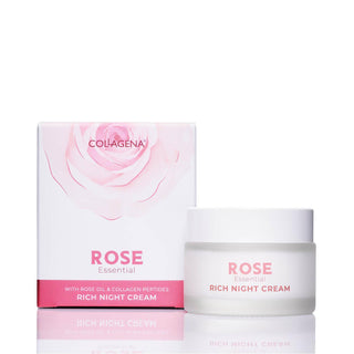 RICH NIGHT CREAM COLLAGENA ROSE Essential, 50 мл.