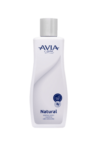 Шампоан със 100% Натурална хума Natural, 200 мл. AVIA