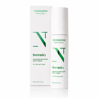 Serenity нощен крем за дълбоко възстановяване COLLAGENA Natural, 50 мл.