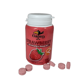 Strawberry (Ягоди) + Витамин C, Ga-Ga, 100 таблетки