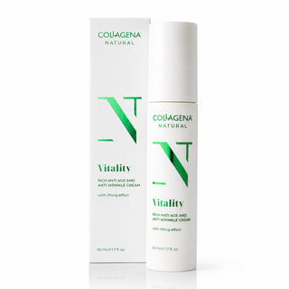 Vitality лифтинг крем против бръчки и стареене COLLAGENA Natural, 50 мл.