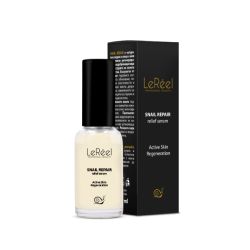 SNAIL REPAIR relief serum - регенериращ серум за лице и шия, подобрява вида и текстурата на кожата LeRѐel, 30 мл.