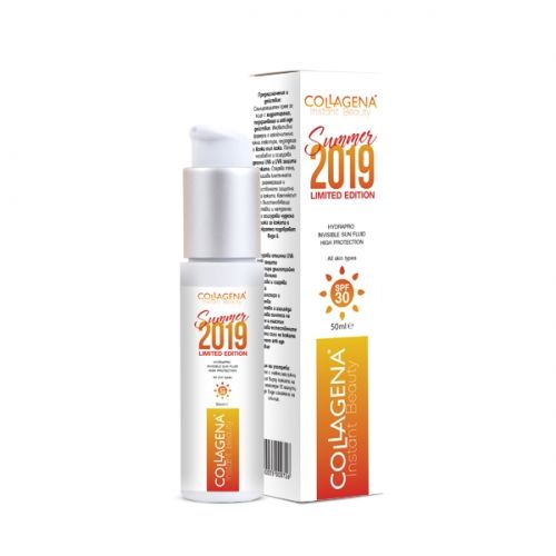 Слънцезащитен крем с дълбоко хидратиращо и anti-age действие COLLAGENA Instant Beauty, S P F 30, 50 мл