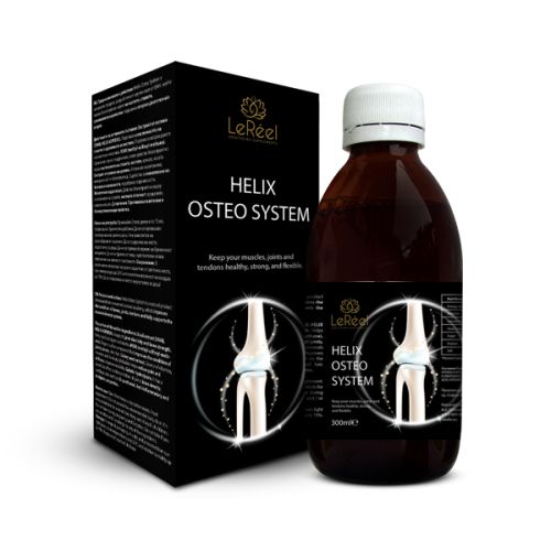 HELIX OSTEO SYSTEM - за костите, ставите, сухожилията, за свободно движение, LeRѐel, 300 мл. 
