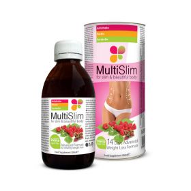 MultiSlim хит продукт за слабо и красиво тяло, за пречистване на организма, 300 мл.