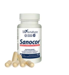 SANOCOR - подпомага костната плътност, 30 капсули
