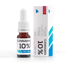 CANNABIN Drops 10% - Стандартизирани CBD капки, 1000 mg CBD