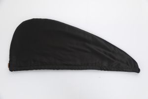 Луксозна сатенена кърпа за коса La Cocona Black Satin